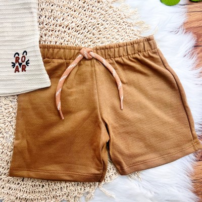  Conj. Camiseta Roar e Bermuda - Areia